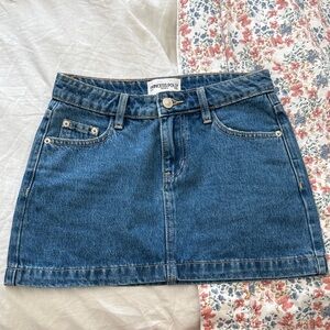 Princess Polly Classic Denim Mini Skirt